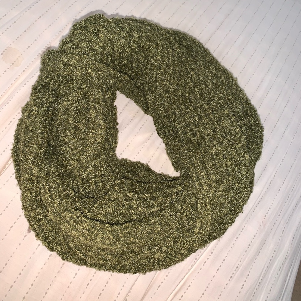 olive green infinity scarf from dress up